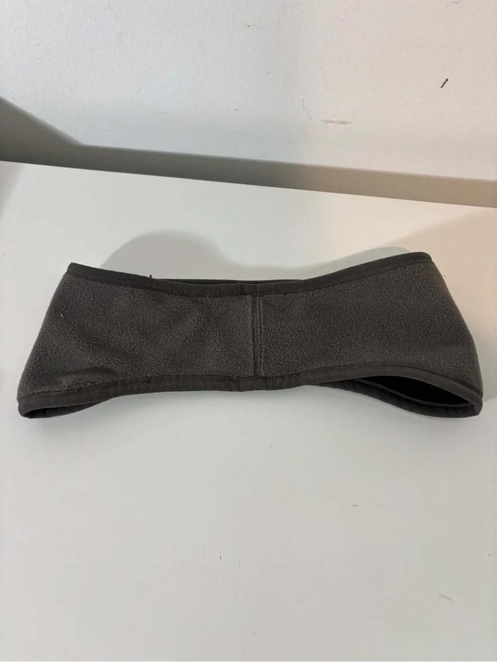 Carhartt Reversible Gray Black Fleece Ear Warmer Headband Warm Winter Casual